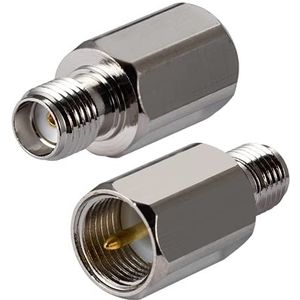 Vecys 4G Antenne Adapter SMA Vrouwelijke naar FME Mannelijke Adapter voor 2G 3G 4G LTE Antennes Routers Mobiele Breedband WLAN Draadloos (2 stuks)