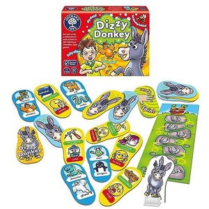 Orchard Toys Dizzy Donkey Game, A Charades Style Action and Performance Game, Family Games, Educational Games and Toys, Perfect for Kids Age 5- Adult