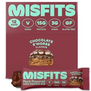 Misfits Vegan Protein Bar (12x45g) Chocolate S´mores