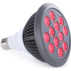 Red Light Therapy by Hooga met stroomkabel. Rood 660nm Near Infrared 850nm. 12 LEDs. Hoge irradiance, combo behandeling voor huid, pijnverlichting, anti-aging, spierherstel, prestaties. HG24.