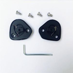 Motorhelm vizier lens, Helmvizier, Race 3 gezichtsscherm vervangend UV-beschermend krasbestendig helmvizier for AGV PI-STA GP RR/Pista GP R/Corsa R (transparant)(Base+screwdriver)