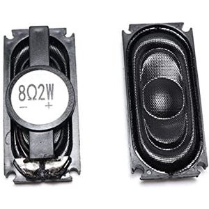 2x 1635 Rechthoekige Luidspreker 8Ω 2W Zwart Luidspreker 2.2 kHz Frequentierespons