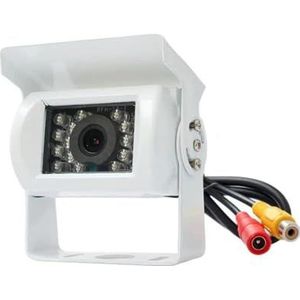 Achteruitrijcamera's Voor Auto's Waterdichte 120 HD CCD Achteruitrijcamera Achteruitrijcamera Auto Vrachtwagen Buscamera Met IR Nachtzicht Wit Achteruitrijcamera Auto(Non-mirror image)