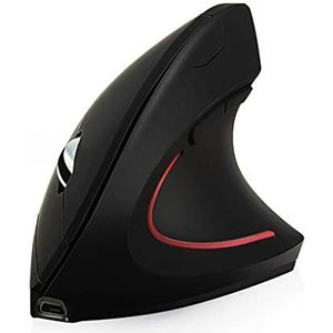 Verticale gamingmuis draadloze, oplaadbare muizen met USB voor laptoppc, ergonomische muisoptische 800/1200/1600 dpi
