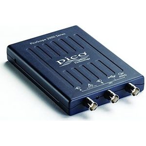 PicoScope 2204A-D2 2 kanaals USB digitale oscilloscoop draagbare 10 MHz zonder sondes, PC-gebaseerde USB-oscilloscoop