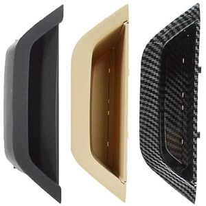 HLWXMDZ Voor B&MW X3 X4 F25 F26 2010-2017 Voorste bestuurdersdeur Binnenhandgreep Trek Trim Binnendeurgreep(Zwart)