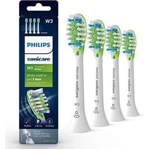 Philips HX9064/65 borstelkop 4 stuks wit