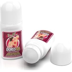 DONA FLORA Spierontspanningsgel NO+DOLORES 100 ml – met eucalyptus, menthol, aloë vera en kamfer – verkoelend effect – verlicht bij spanningen – voor rug, nek en benen