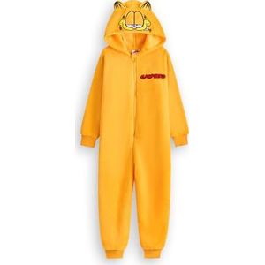Garfield - Onesie - Oranje - Nachtkleding - Met Ritssluiting en Capuchon