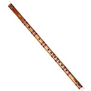 bamboe fluit set Bamboefluit Professionele Speelfluit Beginner Volwassen Dwarsfluit Eén Sectie (Color : E)
