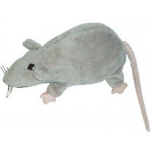 Ikea Knuffeldier Rat Muis Grijs - Gosig Ratta - L 22 cm