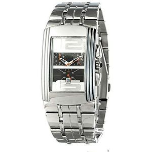 Chronotech Unisex polshorloge analoog digitaal automatisch met armband van Cloth S0334763