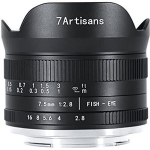 7artisans - 7.5mm f2.8 Mark II - Vaste Lens - Voor Nikon Z Mirrorless Camera