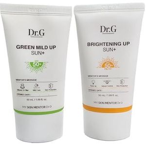 [1+1] Dr.G Brightening Up n Green Mild Sun Cream SPF50+ PA +++ (50ml 50ml)