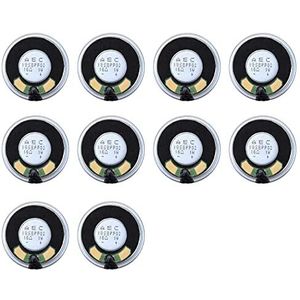 10Pcs 36mm 16 Ohm 1W Aluminium Behuizing Interne Magneet Speaker