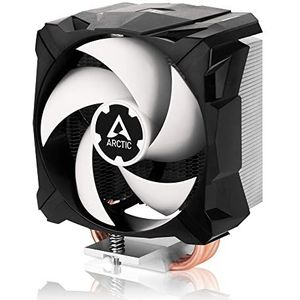 ARCTIC Freezer i13 X - Compacte Intel CPU-koeler, 100 mm, 300-2000 RPM (bestuurd door PWM), vloeibaar dynamisch lager, vooraf aangebrachte MX-2 thermische pasta, LGA1700 compatibel - zwart