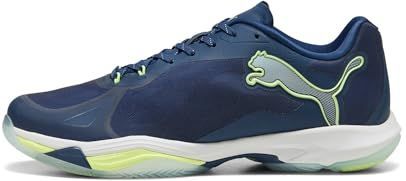 PUMA - Vantage NITRO™ - Handbalschoenen - Blauw/Wit