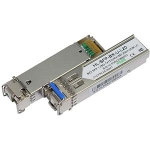 15 paar 1000base SFP 1,25G SFP WDM 20KM 1310/1550nm SC/LC-stekker