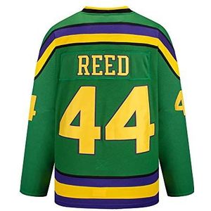 Yajun Fulton Reed #44 Mighty Ducks Film T-shirts Hockey ijspullover heren ademende kleding T-shirt lange mouwen
