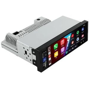 6,86'' HD touchscreen autoradio for universele 1Din stereo MP5 multimedia ondersteuning draadloos CarPlay auto BT