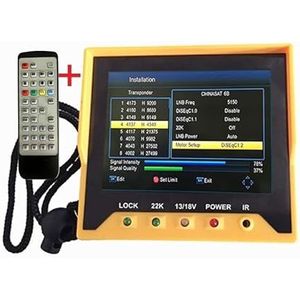 Satellietzoeker KPT-356H 3.5 Inch Handheld TFT LCD Multifunctioneel (DVB-S / S2) Digitale Satellite Finder Betere WS-6906 6933