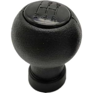 Auto versnellingspook Voor Suz&uki Voor Swift 2005-2010 Versnellingspookknop Hendel Hoofdhoes Kofferbakafdekking Auto(Gearknob Black)