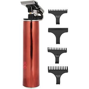 Elektrische Trimmer, Tondeuse, Scherpte Individueel Gebruik voor Kapperszaak, Kapperszaak, Thuisgebruik (Rood)