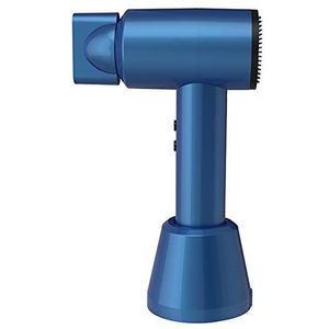 Haardroger, Draadloze reisföhn, draagbare handföhn, draadloze campingföhns, for buiten/thuis, koningsblauw(Royal Blue)