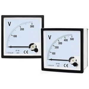 DC voltmeter SQ-96 CP-96 wijzers meetinstrument paneel 5V-800V 1 stuk (DC voltmeter _DC 500V)