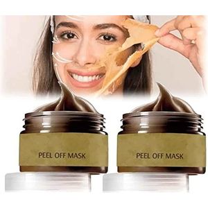 Pro-Herbal Refining Peel-Off Facial Mask,Peel-Off Masker Verhelderend Voedend Moddermasker,Hydraterende gezichtsbedekking,Verminder Rimpels Huidverzorgingsproducten,Facial Cover voor Grote Poriën