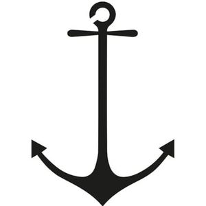 Nautische tattoo – Temporalis® | Tijdelijke tatoeages voor vrouwen & mannen – Nep tattoo vegan & waterbestendig – EU-cosmetica – Blijft 1-2 weken [ Tatoeage Ankersymbool ]