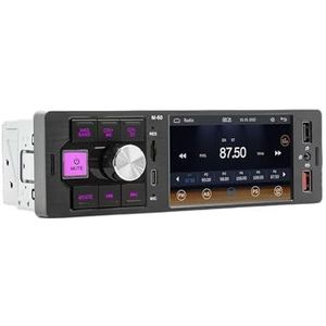 Autoradiospeler 1Din 4 ""CarPlay Android Auto Mirror Auto Media Player Touchscreen