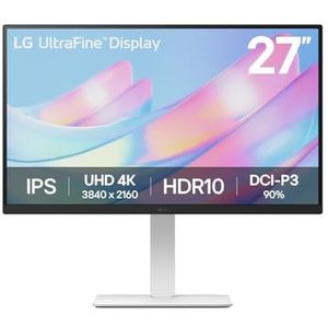LG - UltraFine 27US550 - Monitor - 27 inch - 4K UHD - Wit
