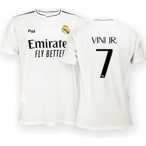 Real Madrid Thuistenue Seizoen 24/25, Vini Jr., M, Replica Met Officiële Licentie