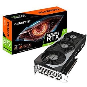 GIGABYTE GeForce RTX 3070 Gaming OC 8G (REV2.0) grafische kaart, 3X WINDFORCE-ventilatoren, LHR, 8GB 256-bit GDDR6, GV-N3070GAMING OC-8GD REV2.0 videokaart