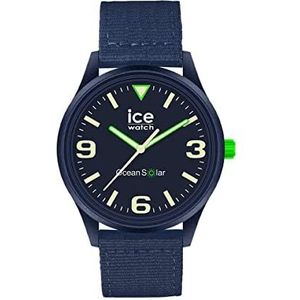 Ice-Watch - ICE ocean Dark blue - Blauw herenhorloge met Tide ocean armband - 019648 (Medium)