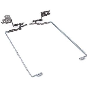 Laptop LCD scherm Scharnieren As Schacht Voor For HP Chromebook 14 G5 Zilver