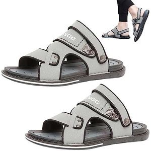 Sandalen voor heren,Antislip Fisherman Slide Sandaal | Fisherman Slide, Hiking Sport Waterschoenen, Atletische Lichtgewicht Casual Sandalen Waterschoenen voor Trail, Strand, Kantoor Zhenjue