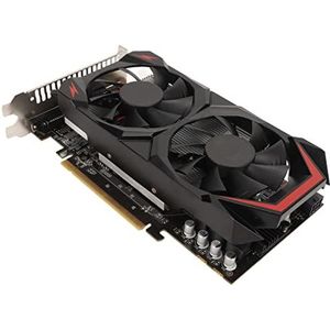 Gaming Grafische Kaart, 1.5GB GDDR5 Videokaart Dubbele Koelventilator voor PC