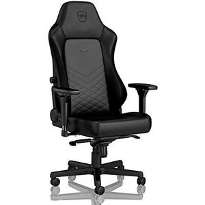 noblechairs HERO Gaming Stoel - Bureaustoel - Gaming Chair - Imitatieleer - Inclusief kussens - Zwart