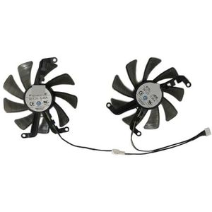 2 stuks TH9215S2H-PAA01, grafische kaartventilator, voor Gainward RTX3050 voor Ghost, RTX 3060 Ti OC V1, 2060 voor SUPER FY09015M12LPA(1 Plug FY09015M12LPA)
