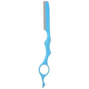 Haar Trimmen Scheermes, Professioneel Haar Texturizing Blades Haar Dunner Scheermes voor Salon voor Thuis(blauw)