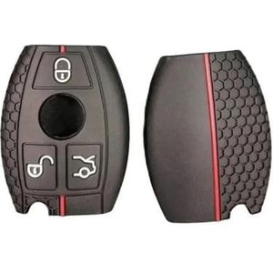 Autosleutel beschermhoes Voor A B C E S G Klasse W204 W205 W212 W213 W176 W177 GLC CLA Voor Siliconen Auto Samrt Sleutelhanger Case Cover Onderdelen Sleutel Shell