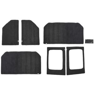 Warmte-isolatie Katoenen Voor J&eep Voor Wrangler JK 12-17 JL 18-21 2/4 Deuren Hardtop Achterruit Plafond Dak Warmte-isolatie Katoen(4PCS JL 2-door)