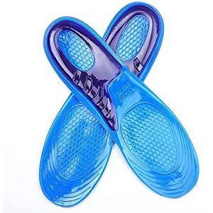 Schoeninlegzool, Magnetische massage-inlegzolen Inlegzolen for blote voeten hielspoor plantaire fasciitis, elastische gel-inlegzolen(Medium)