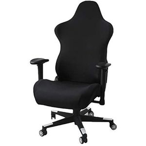 Gaming Chair - Ergonomische Office Gamer Chair Hoge rug, Computer Gaming Chair Rugleuning en zithoogteverstelling, Executive Racing draaibare bureaustoel met lendensteun en hoofdsteun - Zwart/grijs.