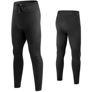 Duikpak heren dames 1,5 mm neopreen thermo zwemmen snorkelen surfen zeilen jas broek (bruin, 4XL)