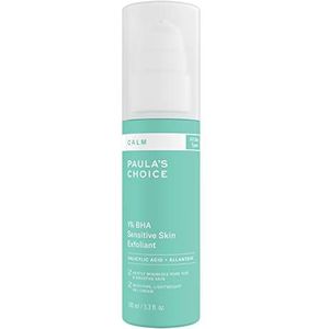 Paula's Choice CALM 1% BHA Exfoliant - Exfolieert het Gezicht met Salicylzuur - Verkleint Poriën & Vermindert Roodheid - voor de Gevoelige Huid - Alle Huidtypen - 100 ml