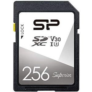 Silicon Power 256GB UHS-1 U3 V30 Superior SDXC Memory Card