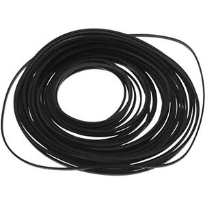 50 stuks universele mix cassettebandmachines, riemen, verschillende gemeenschappelijke platte rubberen riemen voor recorders, cd's, dvd's